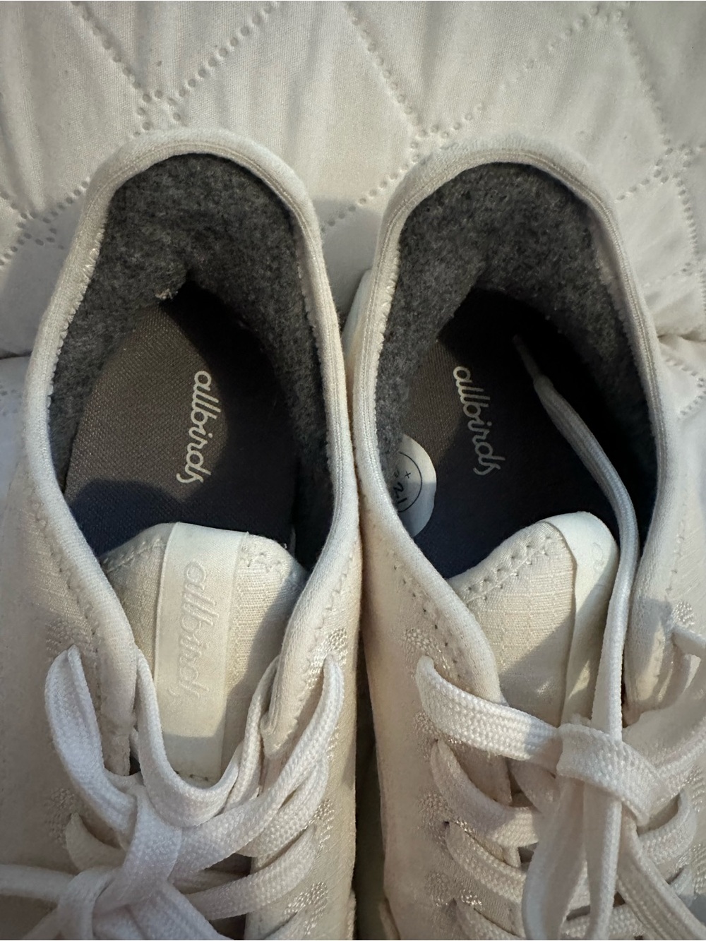 Allbirds Risers Cream Sneaker Womens Tennis Shoes - Picture 4 of 10